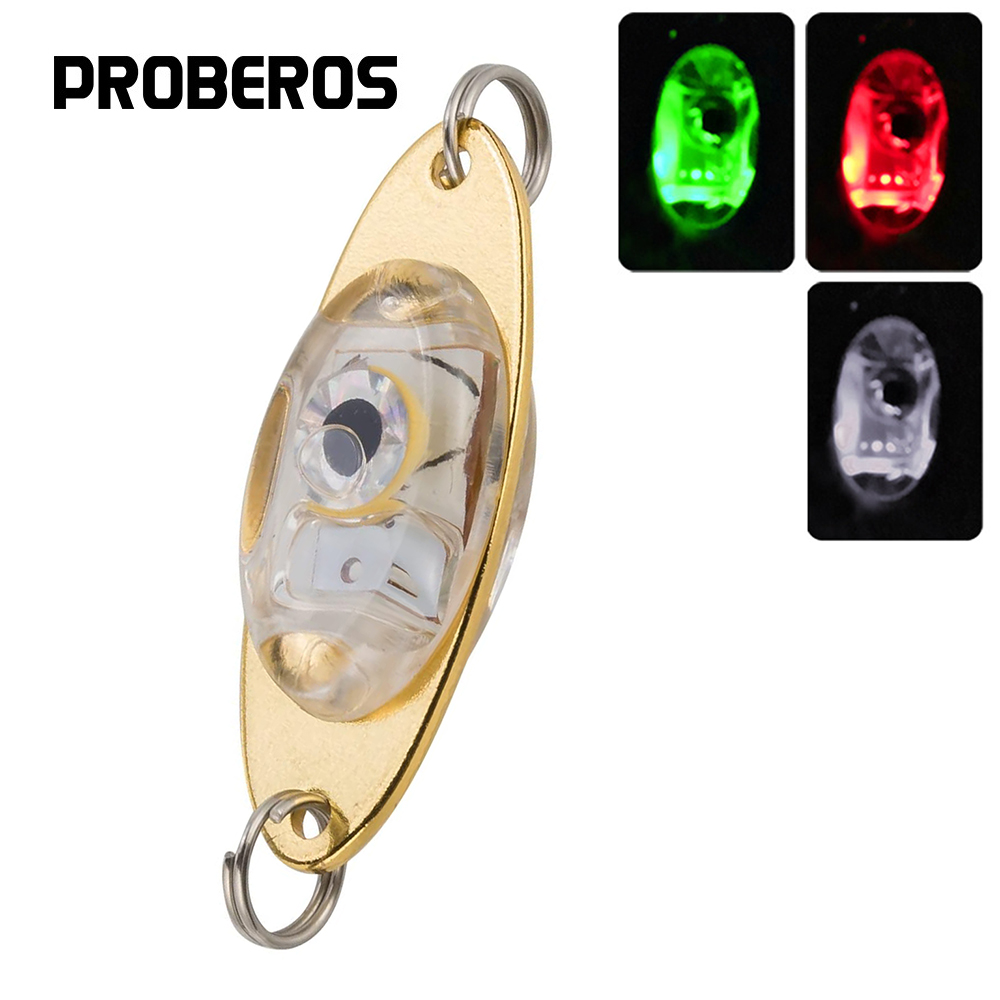 Fishing Lure Buzzbait - 海での釣り用の深さBEROS-LEDのウォーターライト,マグロのような形をしたダイヤモンドのライト