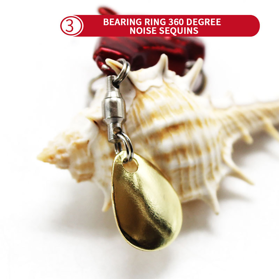 ToplineTackle テールスピナー釣りルアー 5 グ - Fishing Lure Swimbait のレビューと価格