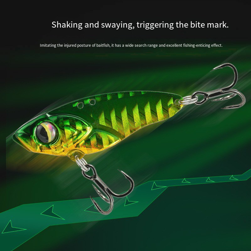 メタルVIBフィッシングルアー ハードバイブレーションブレー - Fishing Lure Blade Bait のレビューと価格