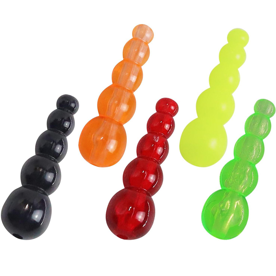 50個入り スタック式フィッシングビーズ トラウト用テーパー - Fishing Lure Spinner のレビューと価格