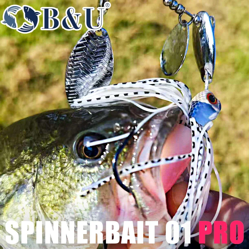 B&Uメタルブレードフィッシングルアー、スピナーベイト、カラ - Fishing Lure Blade Bait のレビューと価格