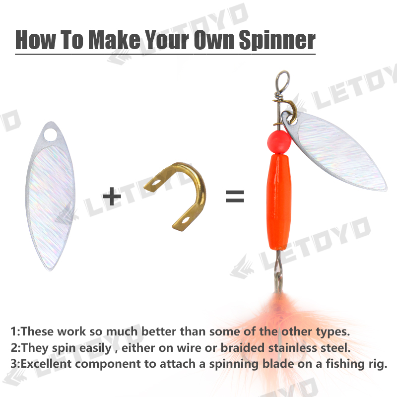 スプーン、釣りルアー、スピナーメタルスピナー、ステンレス鋼パ - Fishing Lure Kit のレビューと価格