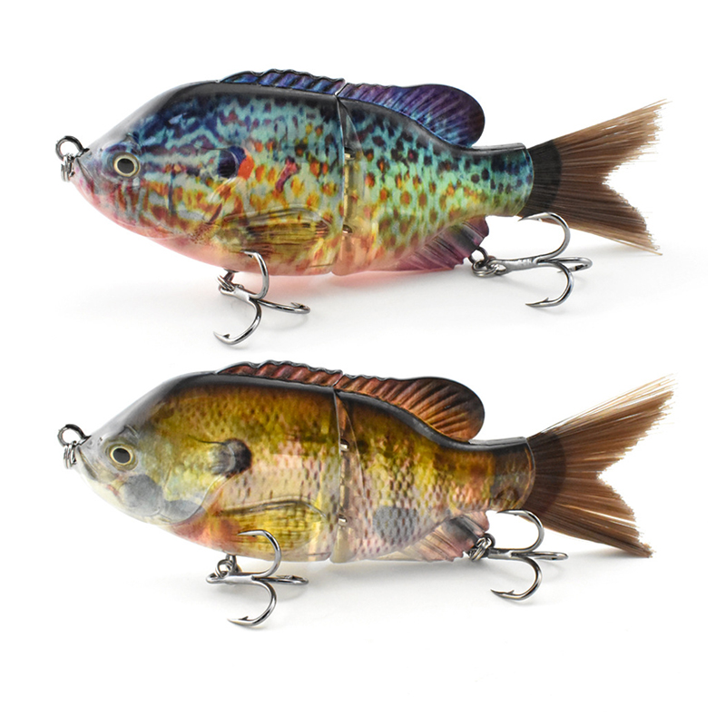 13cm/33g バイオニック2セクションヘアリーテールプラ - Fishing Lure Popper のレビューと価格