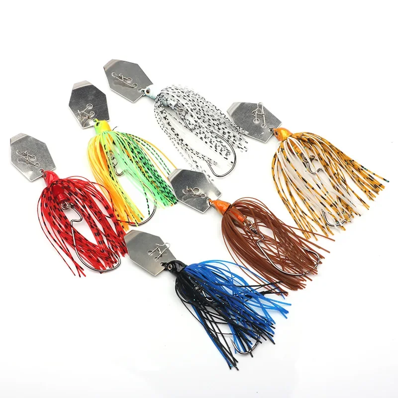 6 ピース/セットチャターベイト釣りルアーキットスピナー釣り - Fishing Lure Swimbait のレビューと価格