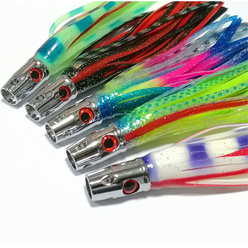 1PC 16cm55g 銅製ヘッド オクトパス スキッドベイ - Fishing Lure Buzzbait のレビューと価格