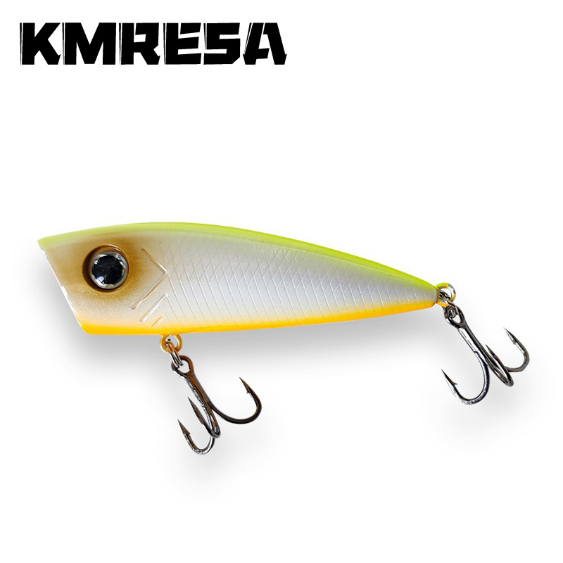 新しい釣り用ルアー トップウォーターポッパーベイト 6.3c - Fishing Lure Popper のレビューと価格