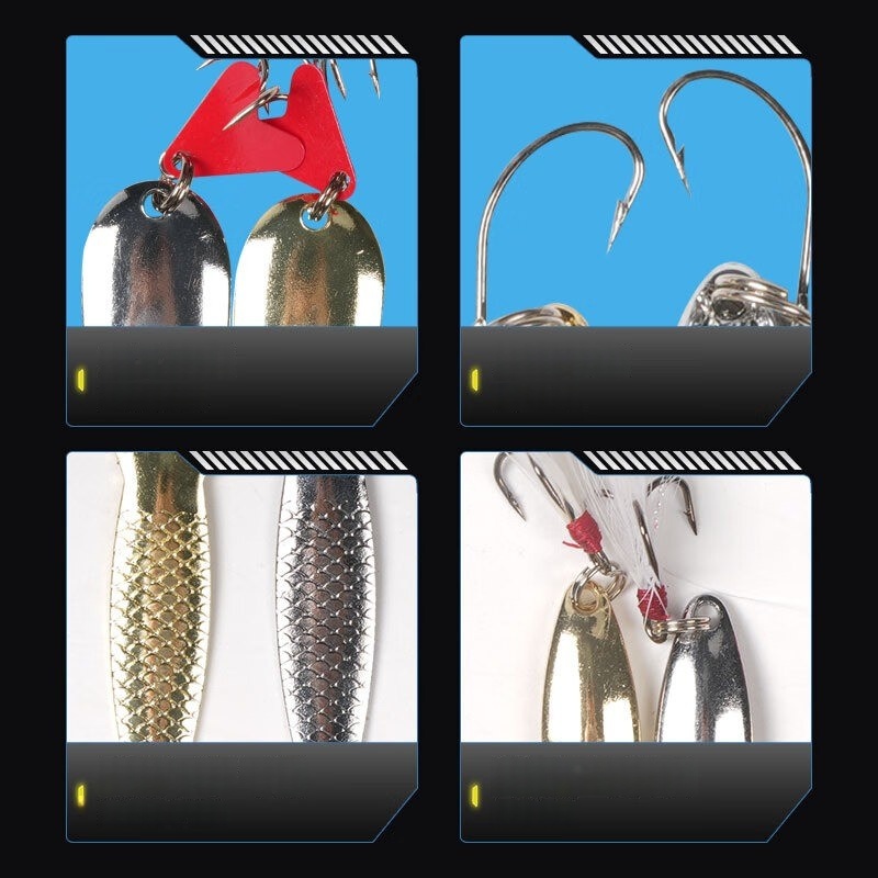 釣り用ルアーキット 16個セット トローリングジギングルアー - Fishing Lure Swimbait のレビューと価格
