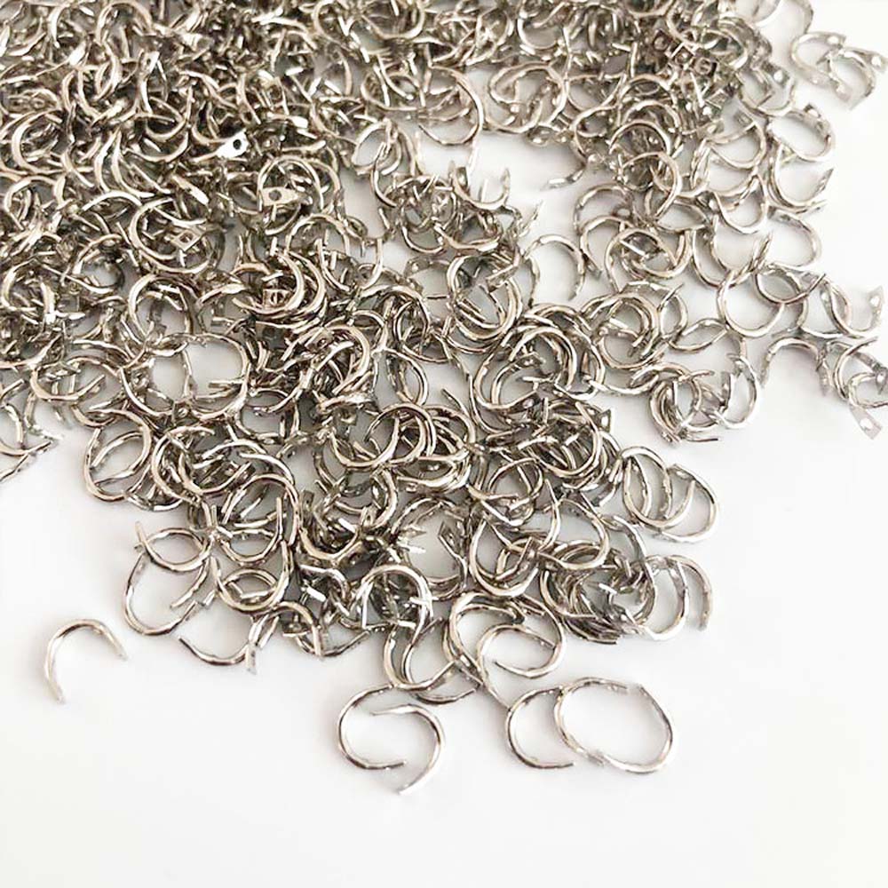 50-100個/ロット 釣り用Uリング 5 * 7mm シル - Fishing Lure Spinner のレビューと価格