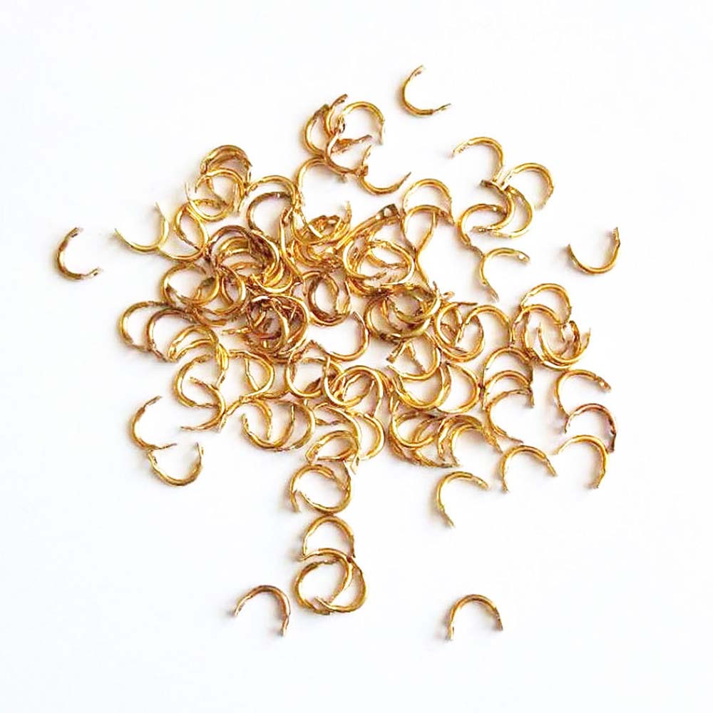 50-100個/ロット 釣り用Uリング 5 * 7mm シル - Fishing Lure Spinner のレビューと価格