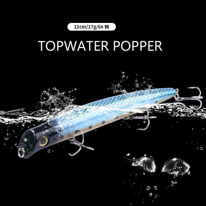 新しいポッパー釣りルアー 2021 重量 17 グラム 12 - Fishing Lure Popper のレビューと価格